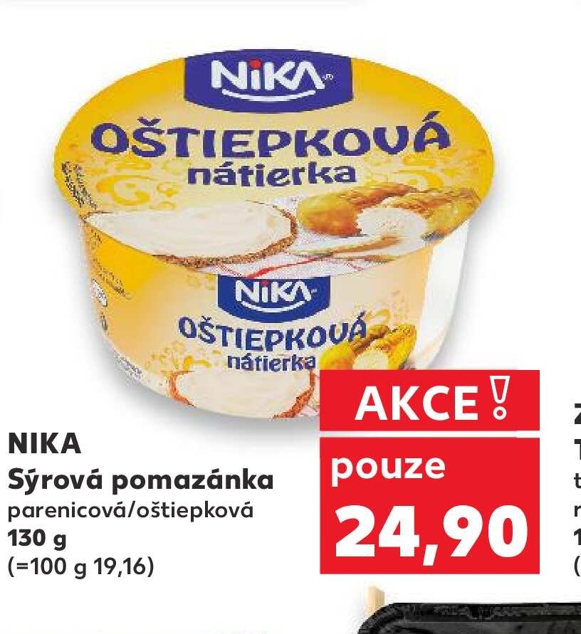 NIKA Sýrová pomazánka parenicová/oštiepková 130 g
