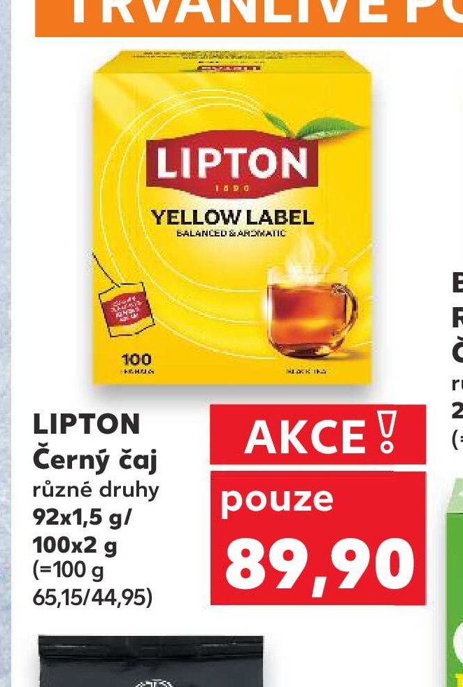 Lipton Černý čaj