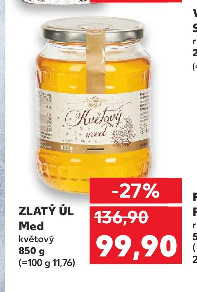 Zlatý úl Med květový