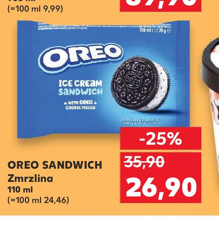 OREO SANDWICH Zmrzlina