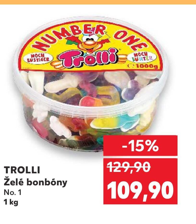 TROLLI Želé bonbóny