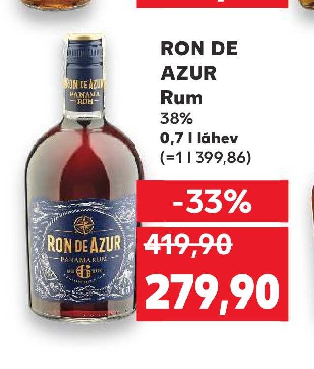 RON DE AZUR Rum