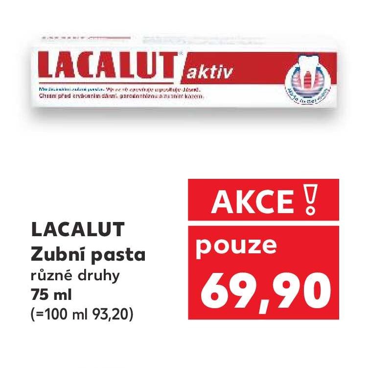 LACALUT Zubní pasta