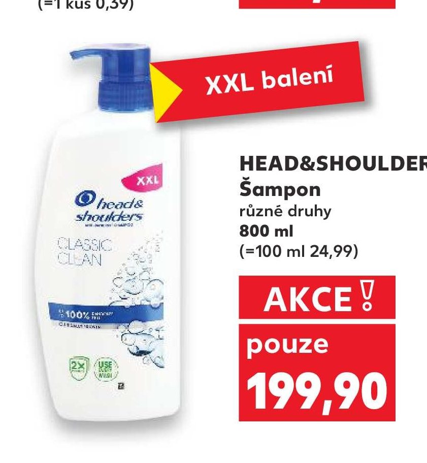 HEAD&SHOULDERS Šampon