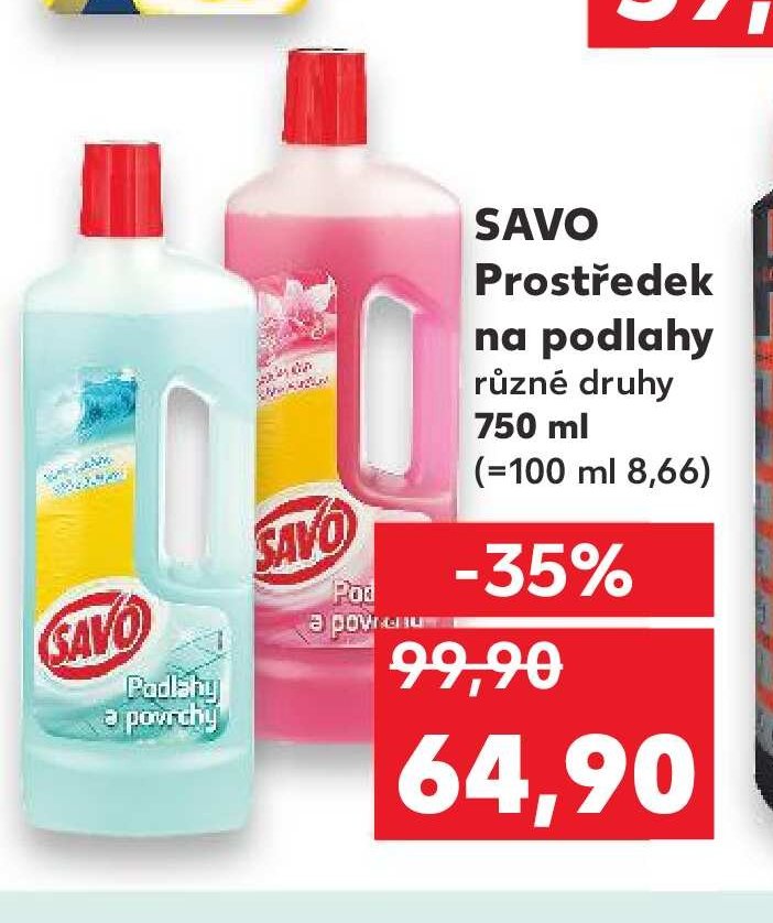 Savo Prostředek na podlahy