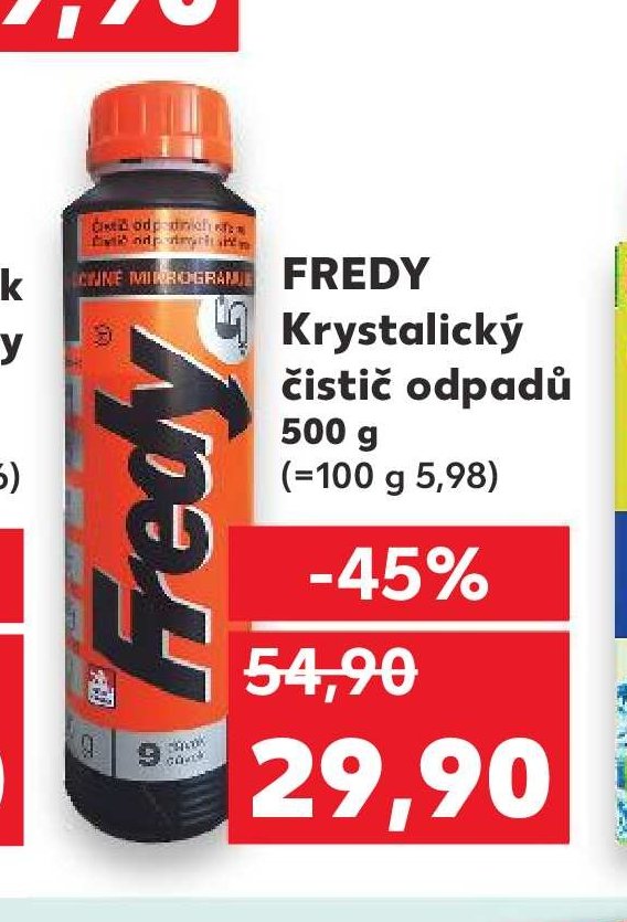 Fredy Krystalický čistič odpadů