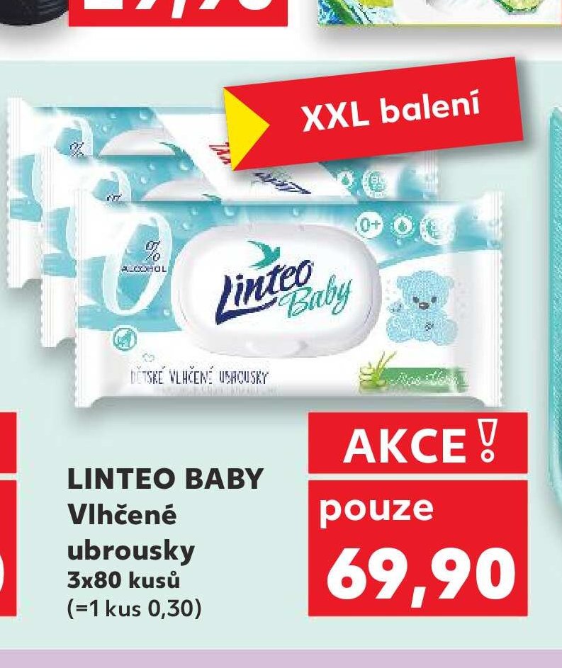 Linteo Baby Vlhčené ubrousky