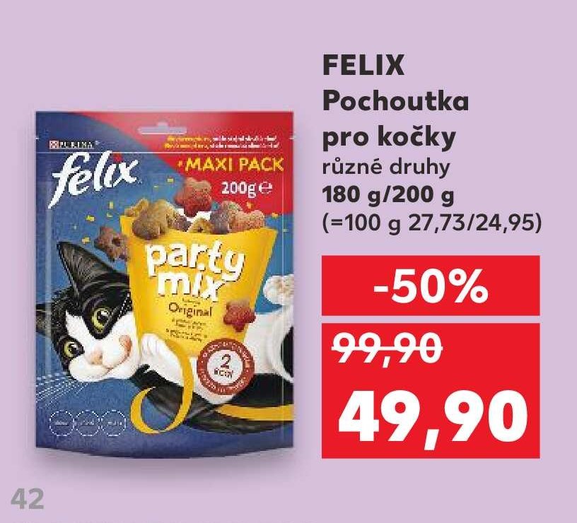 Felix Pochoutka pro kočky