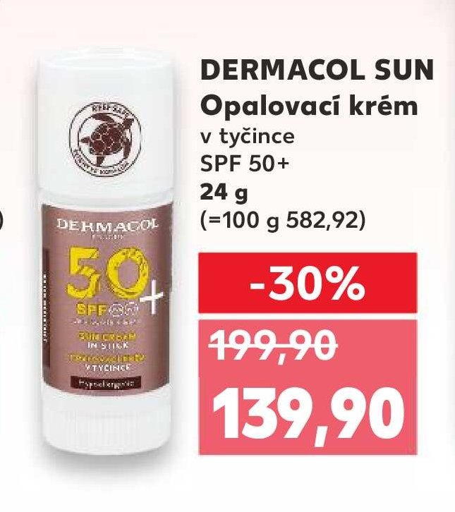 Dermacol Sun opalovací krém v tyčince