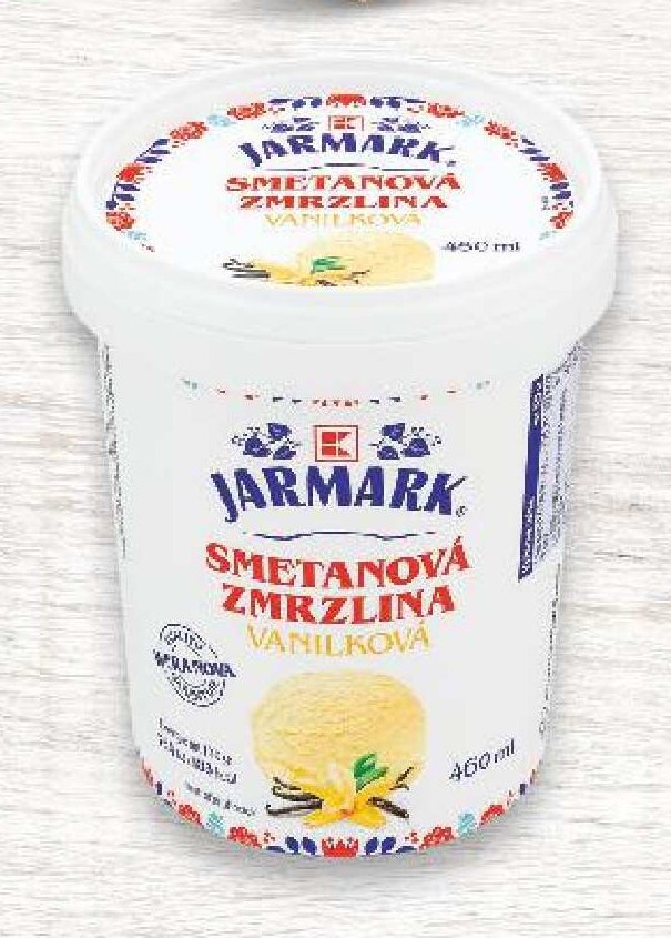 Jarmark Smetanová zmrzlina 460 ml