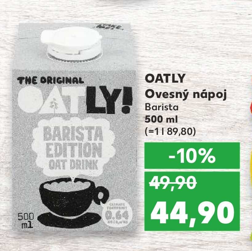 Oatly Ovesný nápoj Barista 500 ml