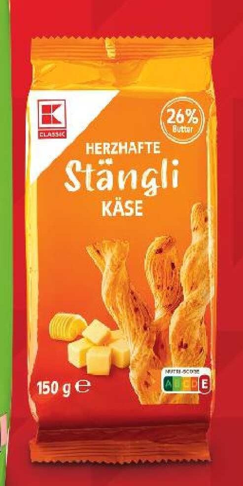 Herzhafte Stängli Käse
