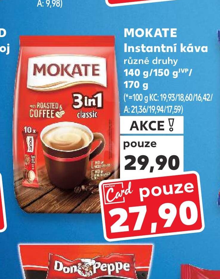MOKATE Instantní káva