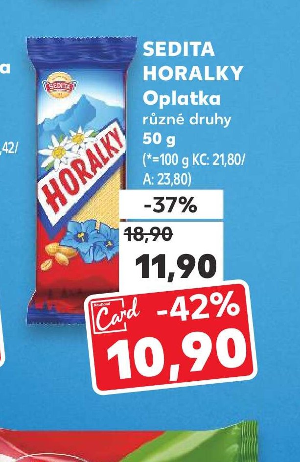 SEDITA HORALKY Oplatka
