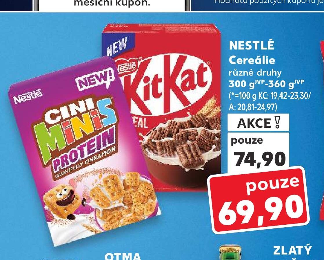 Nestlé Cini Minis Protein Cereálie