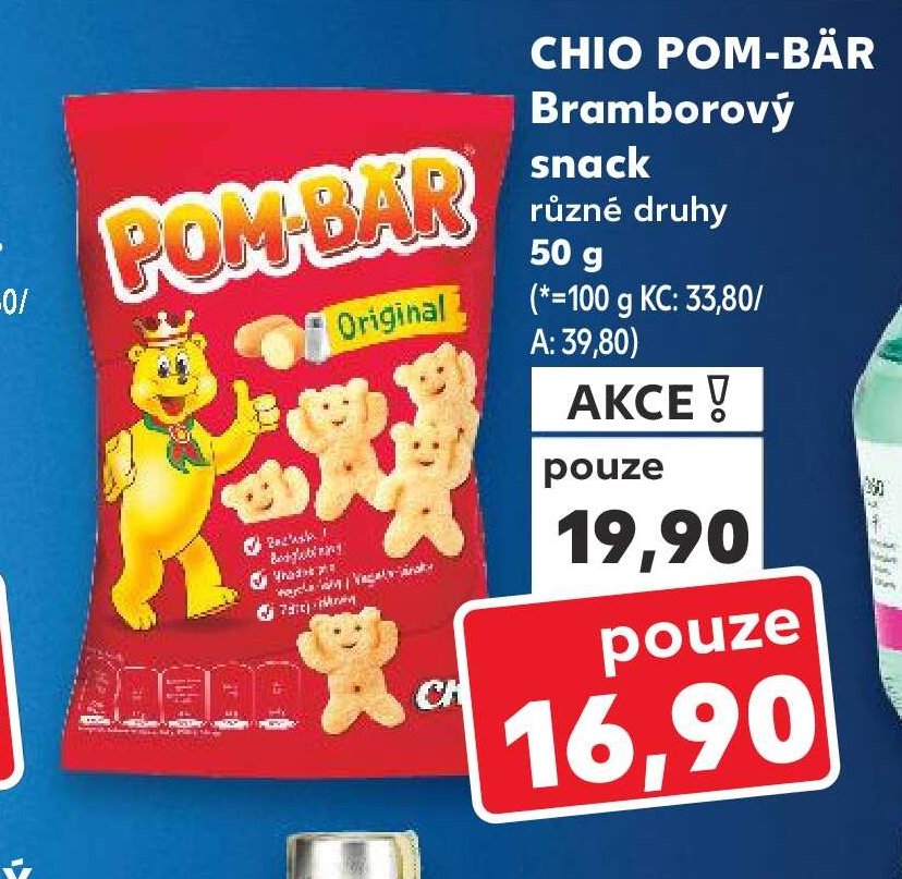 Chio Pom-Bär Bramborový snack