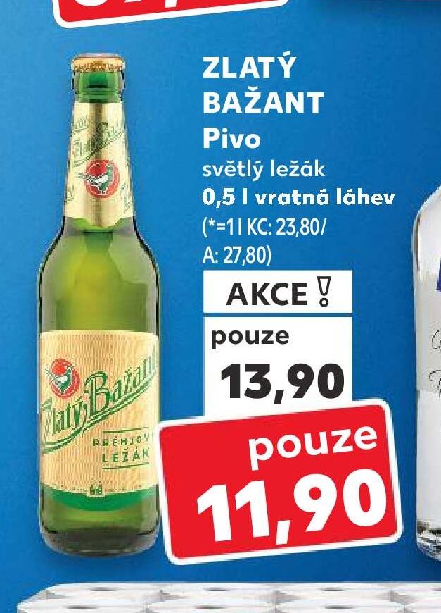 Zlatý Bažant Pivo