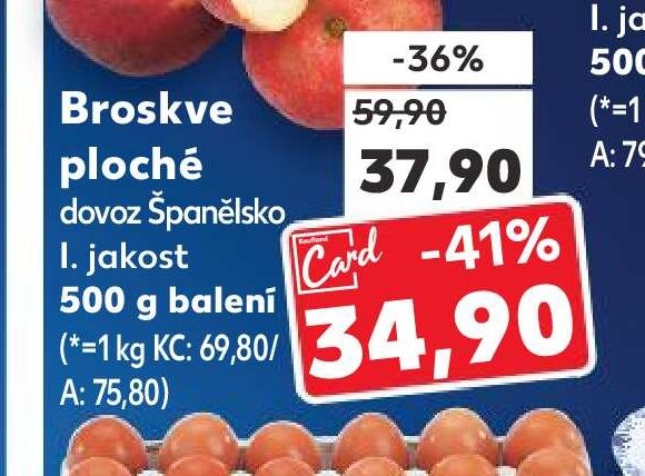 Broskve ploché