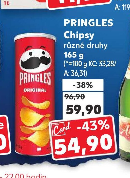 PRINGLES Chipsy