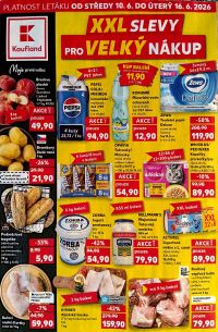 aktuální leták Kaufland 10.6.2026-16.6.2026