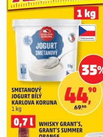 Smetanový jogurt bílý Karlova Koruna - Penny Market aktualniletaky.eu