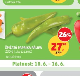 ŠPIČATÁ PAPRIKA PÁLIVÁ - Penny Market aktualniletaky.eu