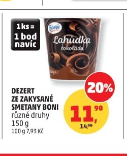 Dezert ze zakysané smetany Boni 150 g - Penny Market aktualniletaky.eu