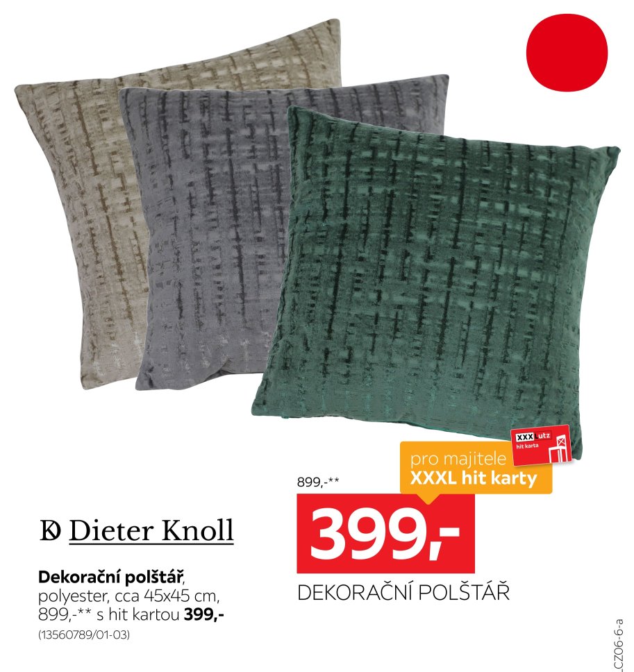 Dekorační polštář