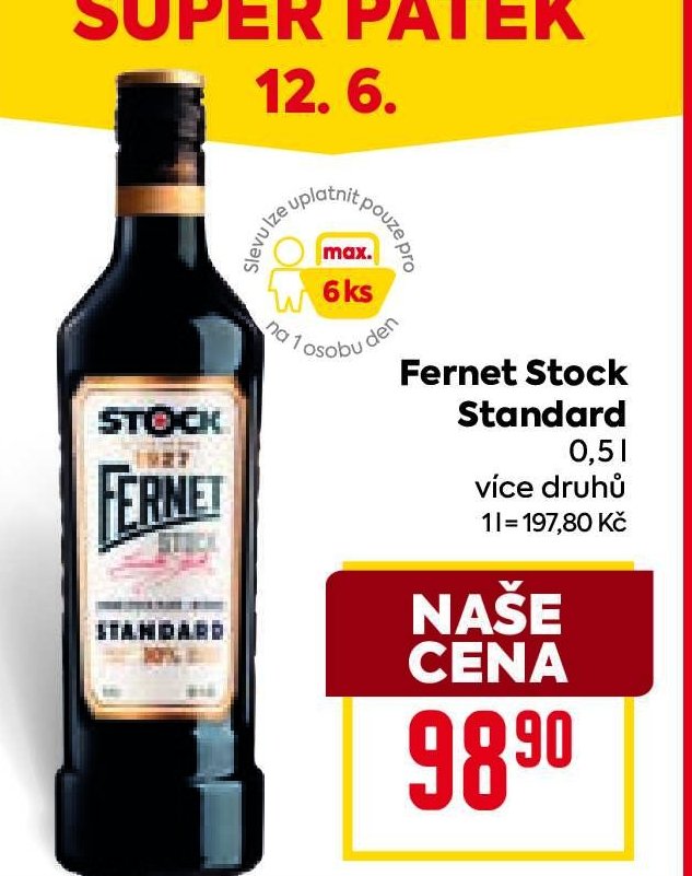 Fernet Stock Standard 0,5 l - BILLA aktualniletaky.eu