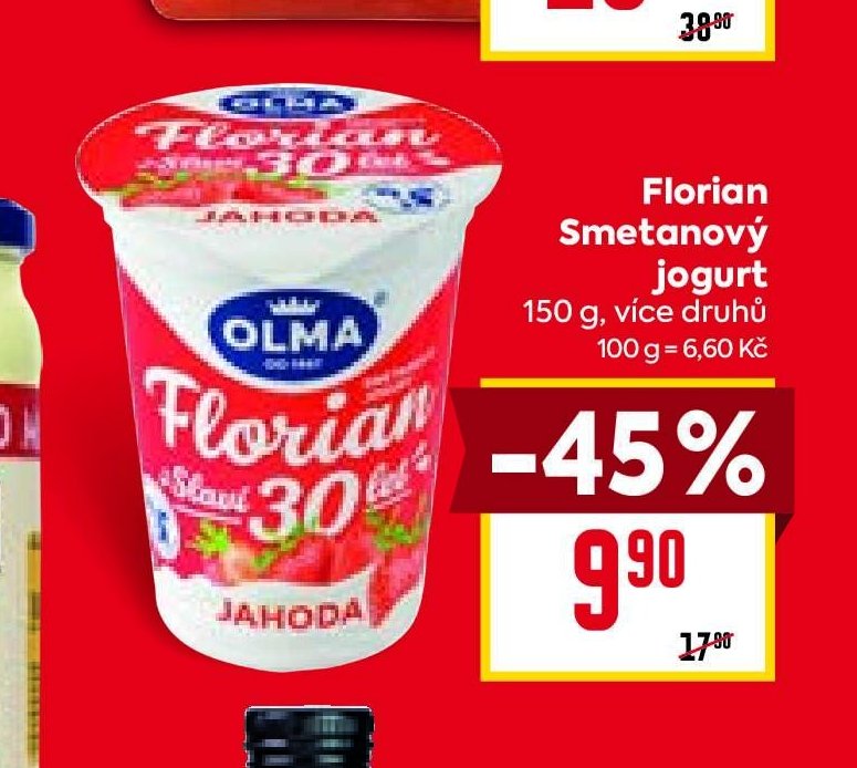 Florian Smetanový jogurt - BILLA aktualniletaky.eu