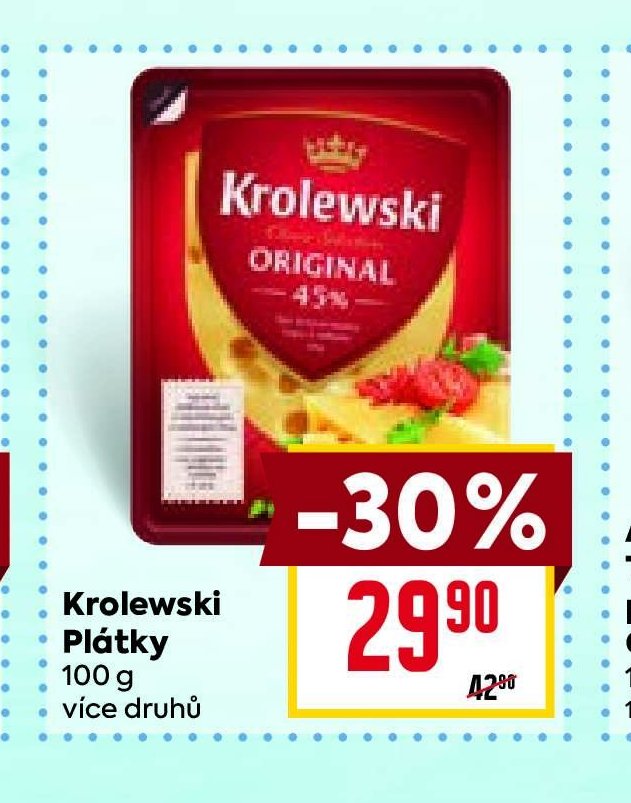 Krolewski Plátky 100 g - BILLA aktualniletaky.eu