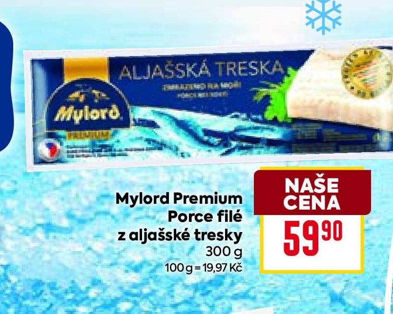 Mylord Premium Porce filé z aljašské tresky - BILLA aktualniletaky.eu