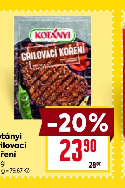 Kotányi Grilovací koření - BILLA aktualniletaky.eu
