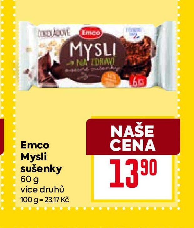 Emco Mysli sušenky - BILLA aktualniletaky.eu