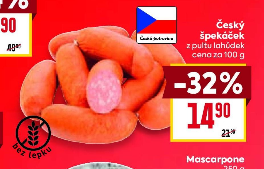 Český špekáček - BILLA aktualniletaky.eu