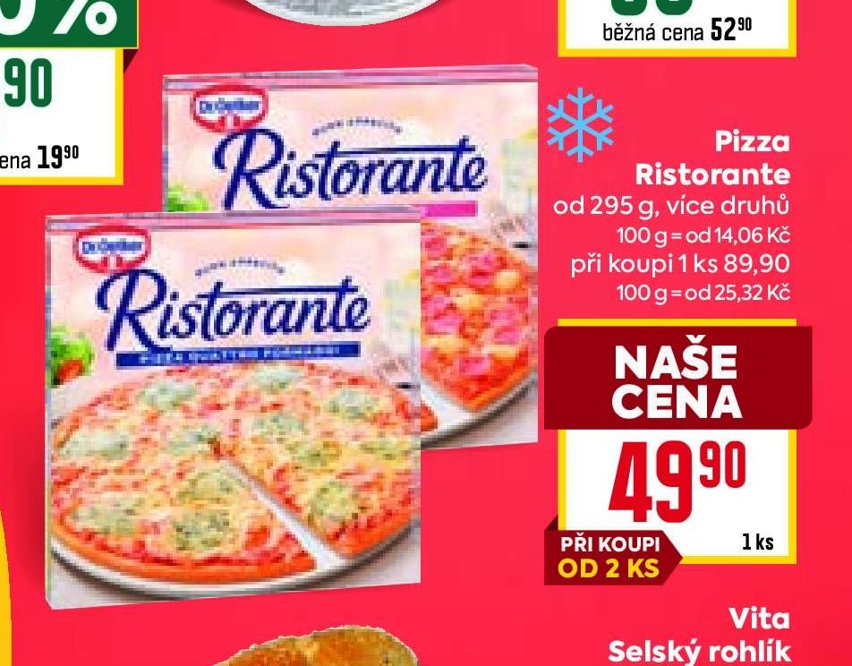 Pizza Ristorante - BILLA aktualniletaky.eu