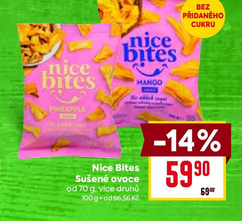 Nice Bites Sušené ovoce - BILLA aktualniletaky.eu