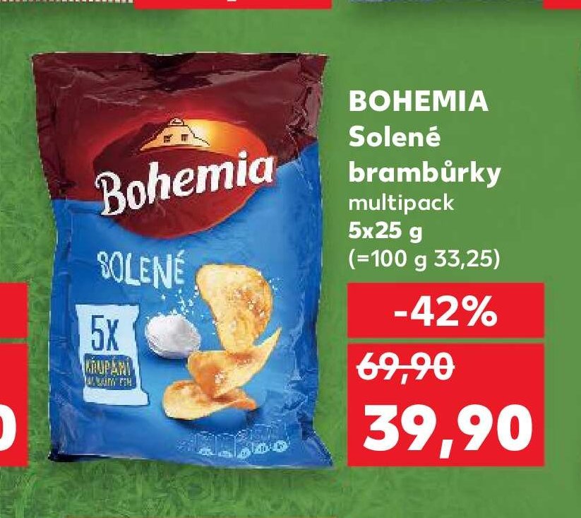 BOHEMIA Solené brambůrky