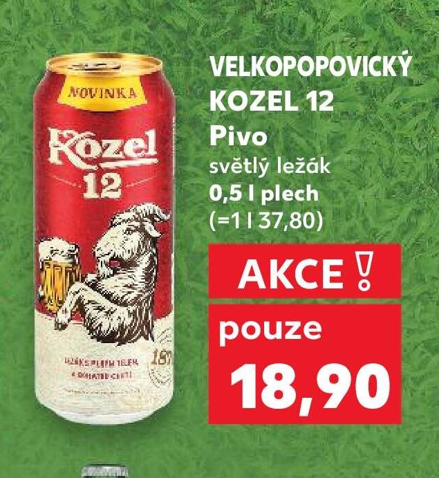 Velkopopovický Kozel 12 Pivo
