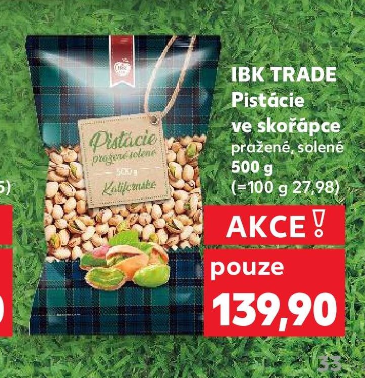 IBK Trade Pistácie ve skořápce