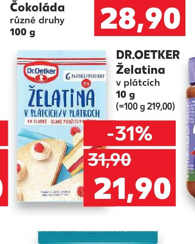 DR.OETKER Želatina