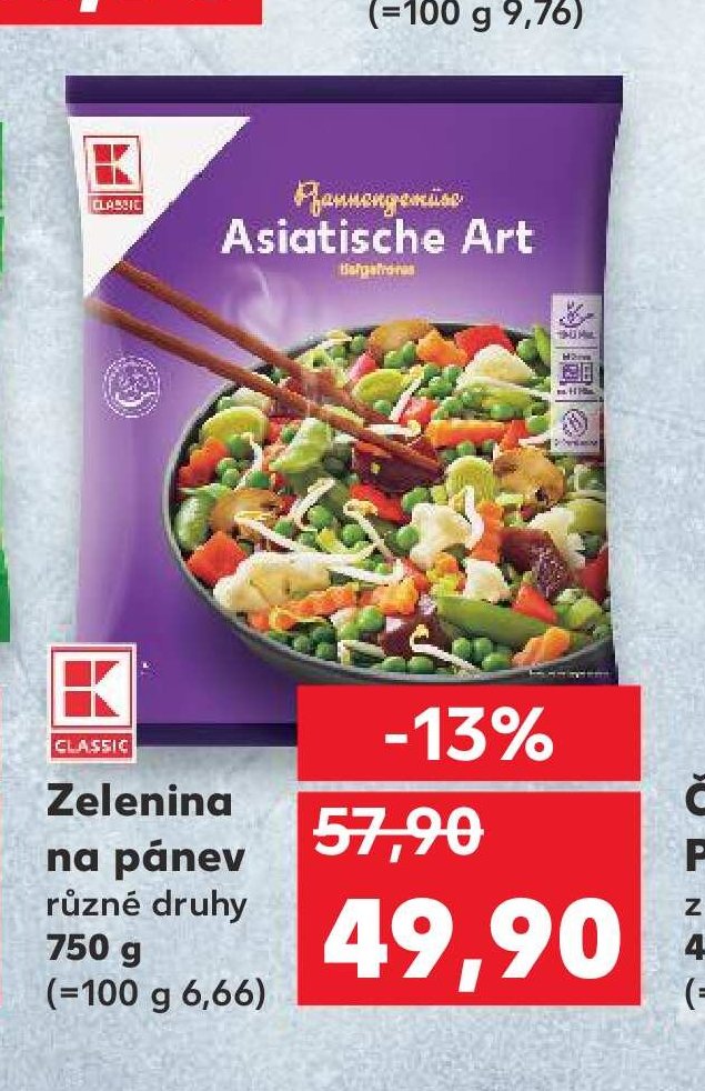 Zelenina na pánev 750 g