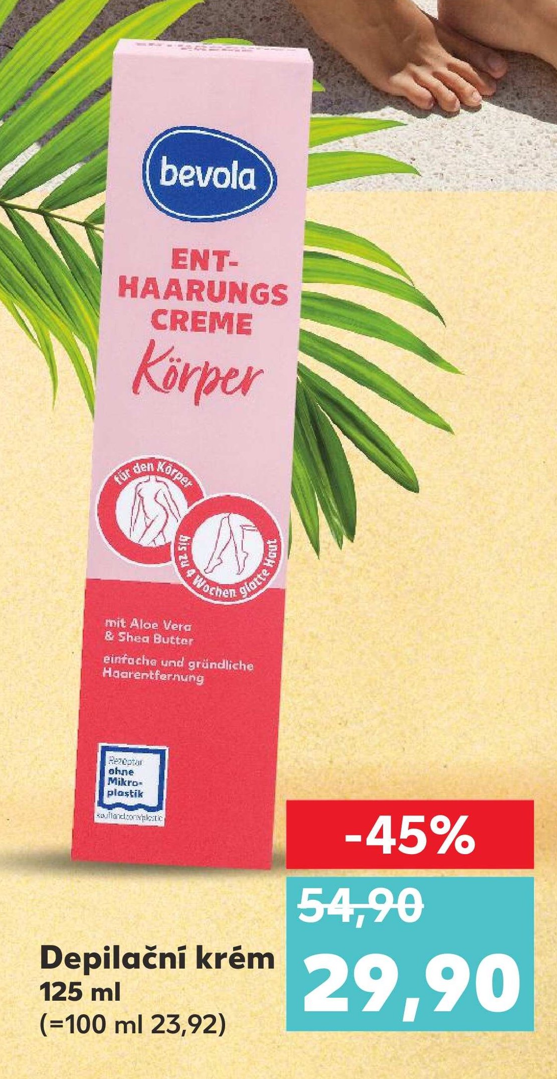 Bevola Depilační krém 125 ml