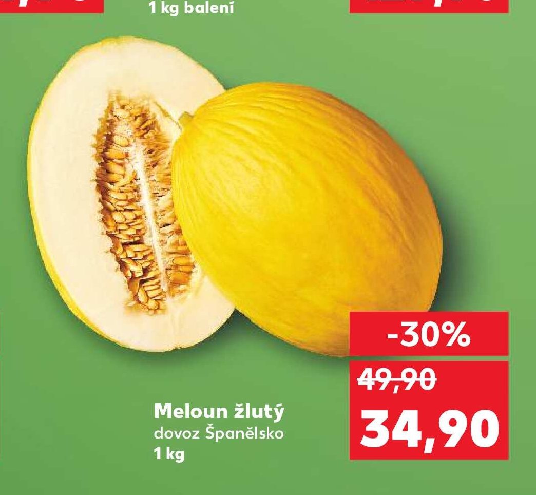 Meloun žlutý