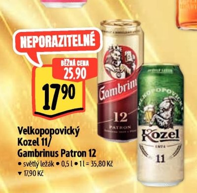Velkopopovický Kozel 11 - Albert aktualniletaky.eu