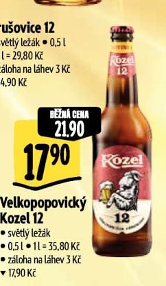 Velkopopovický Kozel 12 - Albert aktualniletaky.eu
