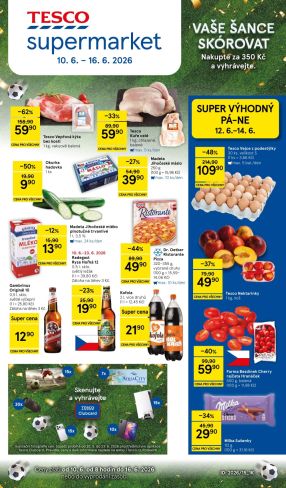 aktuální leták Tesco 10.6.2026-16.6.2026