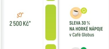 SLEVA 30 % NA HORKÉ NÁPOJE v Café Globus