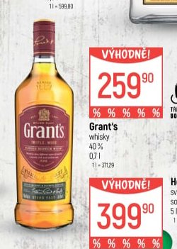Grant's whisky