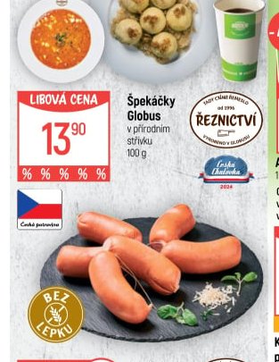 Špekáčky Globus